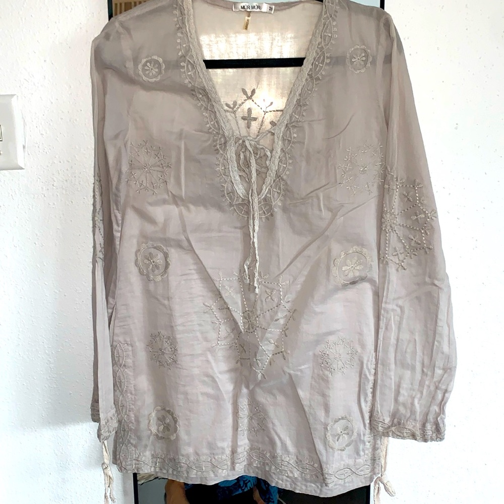 Mur Mur tunique embroidered